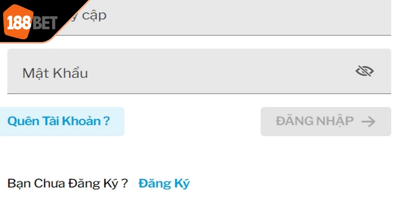 Hướng dẫn chi tiết cách lấy lại mật khẩu 188BET